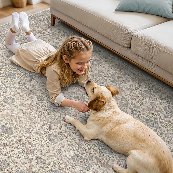 8X10 Area Rugs Machine Washable Rugs - Image 5