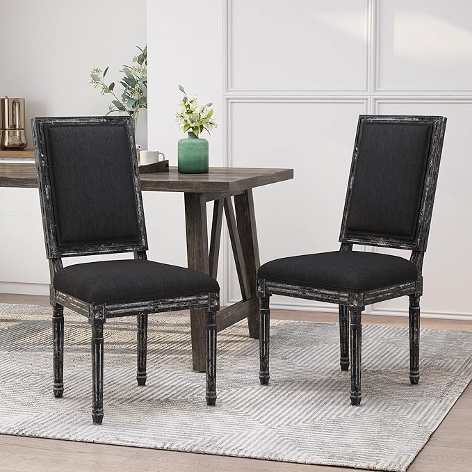 Christopher Knight Home Regina French Country Dining Chairs Set of 2, Wooden - Image 2