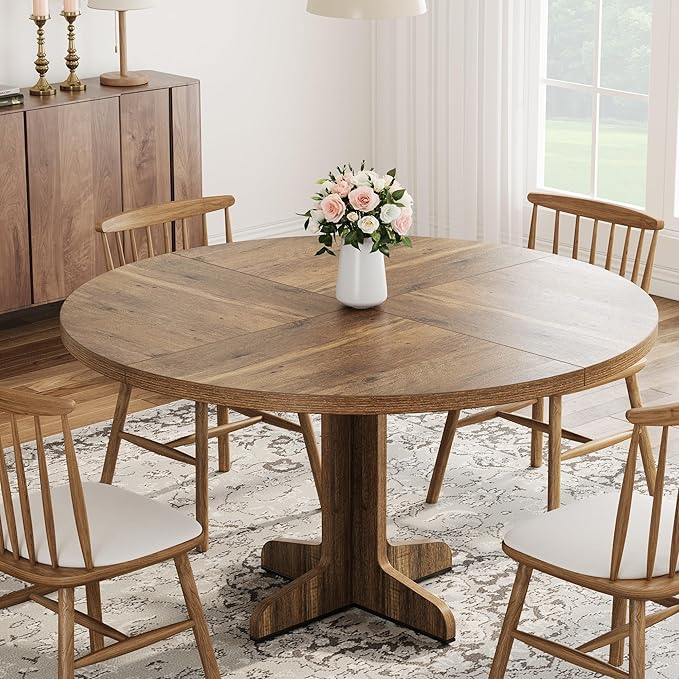 Garvee 47 Inch Round Dining Table - Image 2