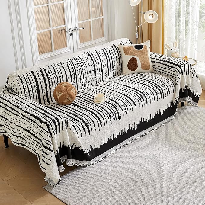 HAOMAIJIA Boho Sofa Covers Couch Covers by HAOMAIJIA