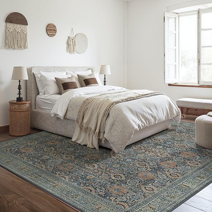 8X10 Area Rugs Machine Washable Rugs - Image 3