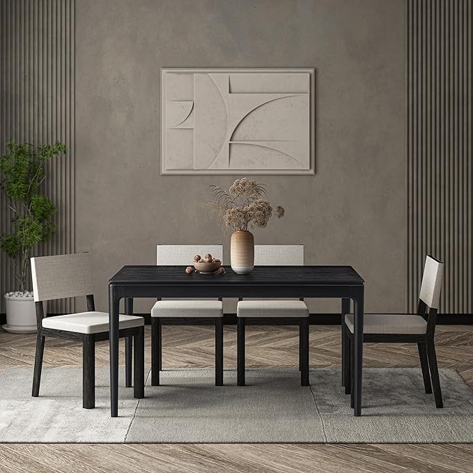 NTC Mingle 55 Inch Modern Design, Rectangular Dinner Table by NTC