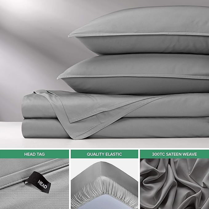 Split King Sheets by Pure Bamboo, Genuine 100% Organic Viscose Derived from - Image 6