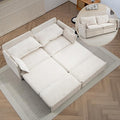 Furnimart 73.6" King Size Pull Out Sofa Bed, 3 in 1 Convertible Sleeper Bed by FurnimartFurniture