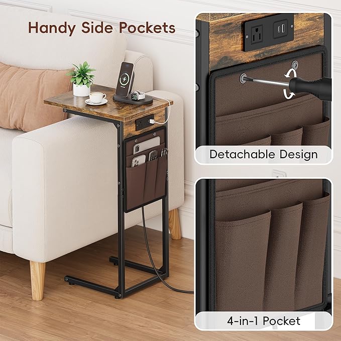 Vagusicc C Shaped End Table - Image 8