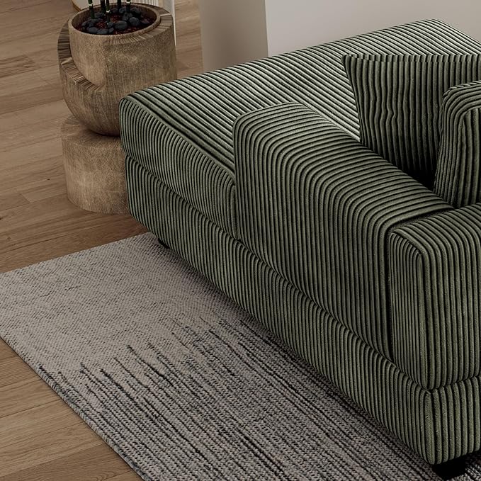 99" Symmetrical U Shaped Reversible Modular Sectional Sofa, Convertible Sofa - Image 8