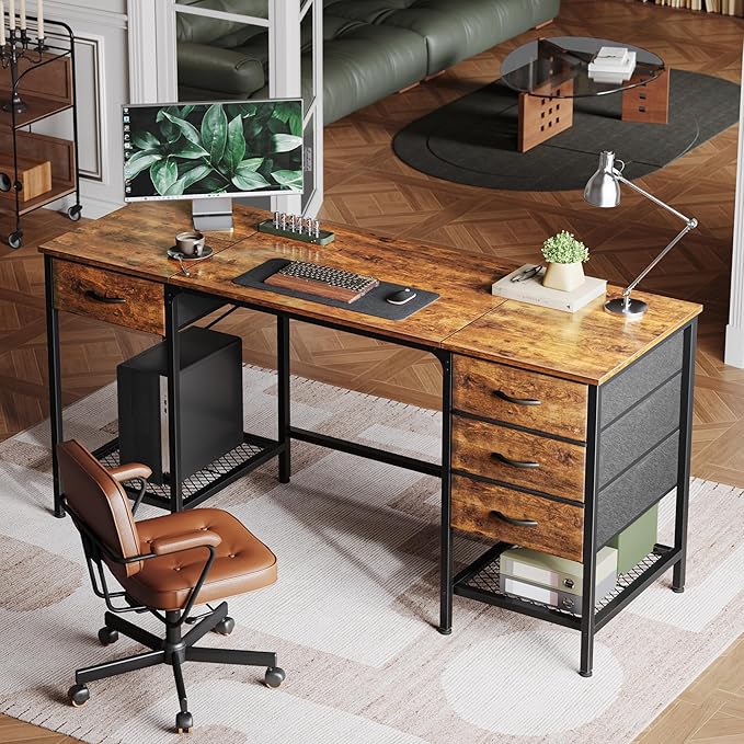 Huuger 63 Inch Computer Desk - Image 8