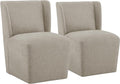 Dining Chairs with Casters Require Assembly Upholstered Wingback Single Sofa by Kislot