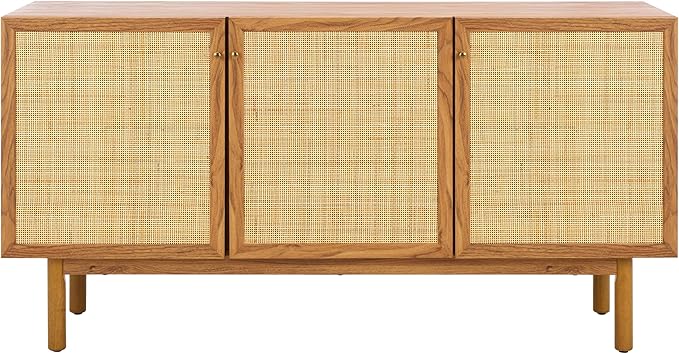 SAFAVIEH Aino TV Stand for up to 60" Flatscreen – Oak Brown - Image 8