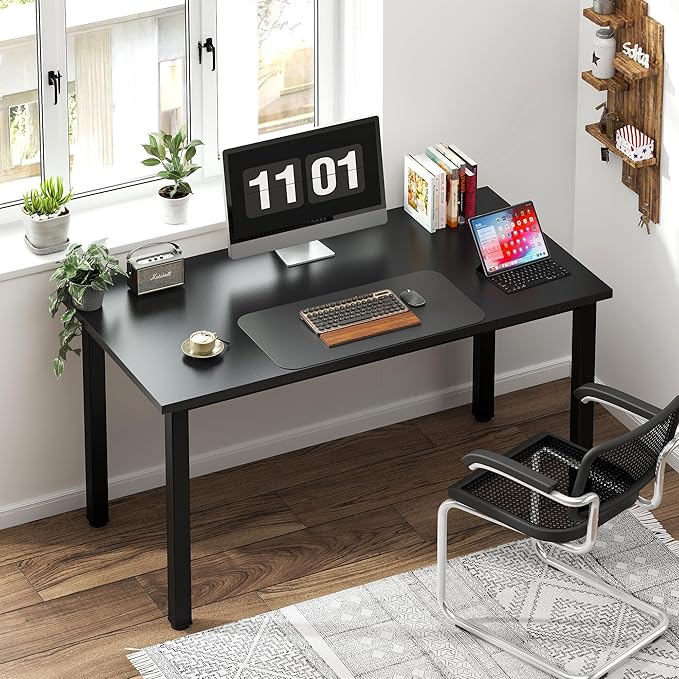 Need Computer Desk, 47 inch Home Office Desk, Modern Simple Style Home Office - Image 2