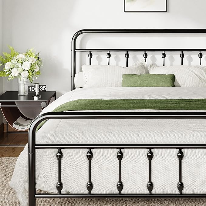 Allewie Queen Size Metal Platform Bed Frame - Image 9