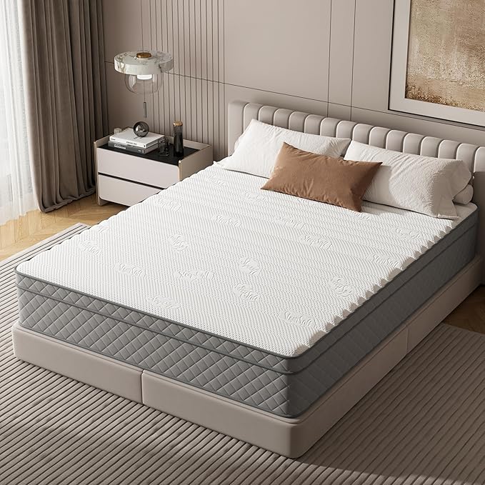 Queen Mattress, 12 Inch Hybrid Queen Size Mattress - Image 3
