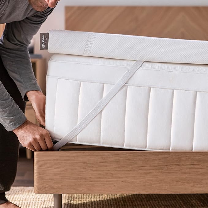 Tempur-Pedic TEMPUR-Adapt + Cooling 3-Inch Queen Mattress Topper Medium Luxury - Image 7