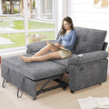 Vipbear 3-in-1 Chenile Convertible Sofa Bed, Pull Out Sleeper Sofa by VipbearLiving