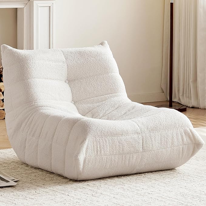 Bean Bag Chair, Fireside Chair Bean Bag Sofa by Gazecaia