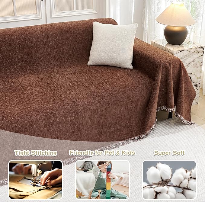 MYSKY HOME Oversized Couch Cover - Image 2