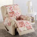 Great Bay Home Reversible Floral Patchwork Furniture Protector Scalloped Edge by GreatBayHome