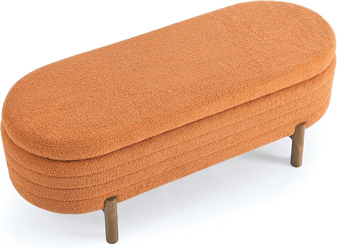 Furniliving 46” Storage Benches, End of Bed Bench - Image 9