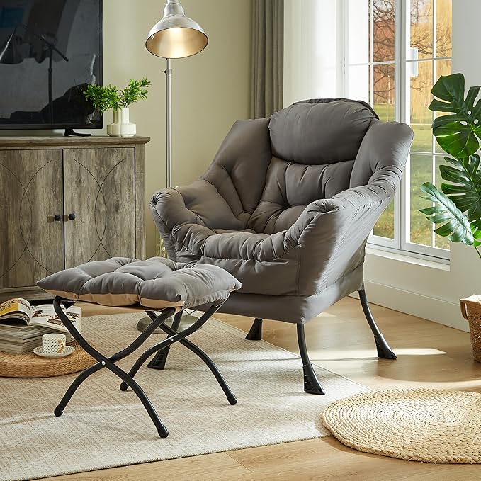 HollyHOME Fabric Lazy Chair - Image 9