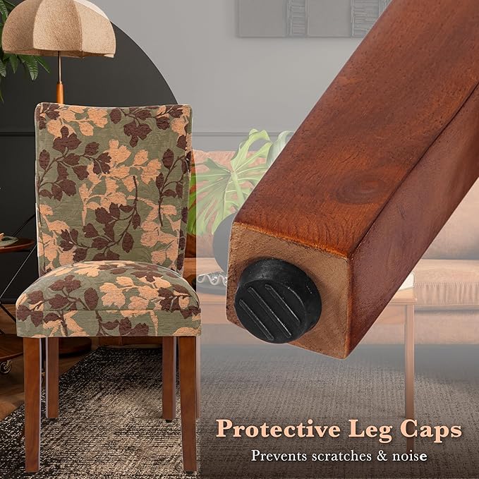 Homepop Home Decor | K1136-F975 | Classic Upholstered Parsons Dining Chair | - Image 5