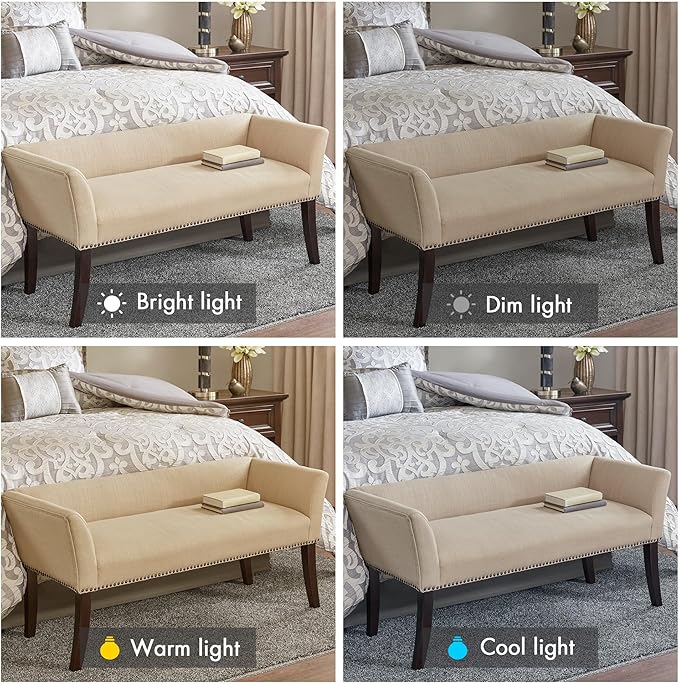 Madison Park Accent Bench, Upholstered - Image 9