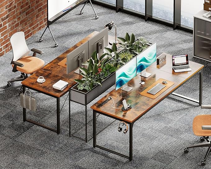 Coleshome 71 Inch Computer Desk - Image 4