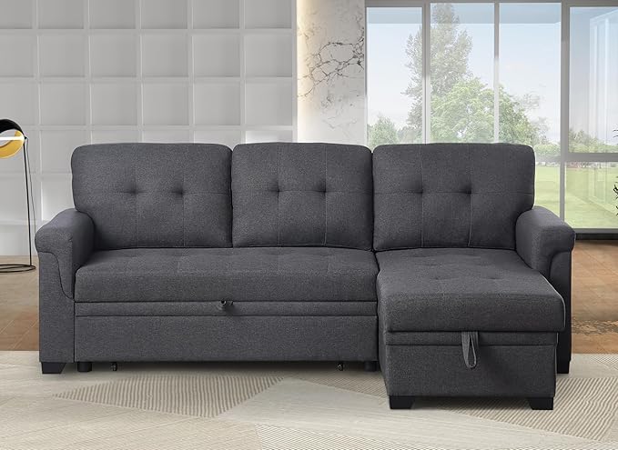 Devion Furniture Philly 4-in-1 Convertible L Shaped Couch - Image 4