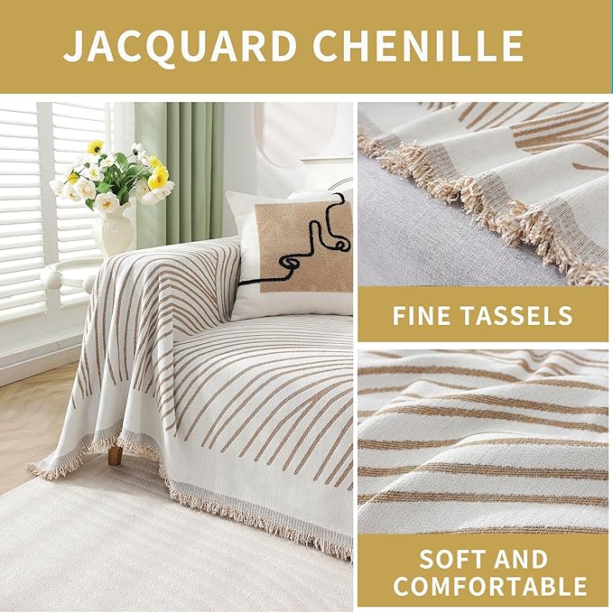 Non Slip Sofa Covers Couch Covers - Image 7
