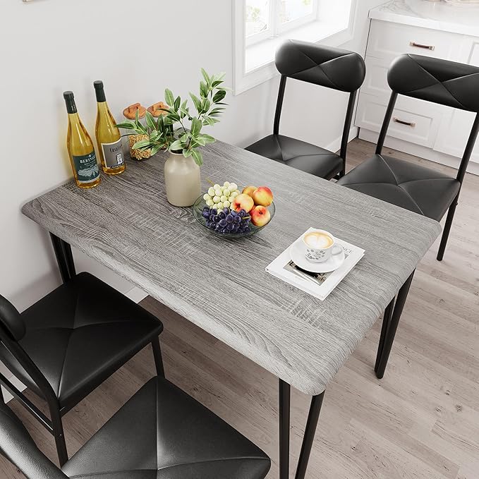 GarveeHome Dining Table Set for 4, Kitchen Table - Image 2