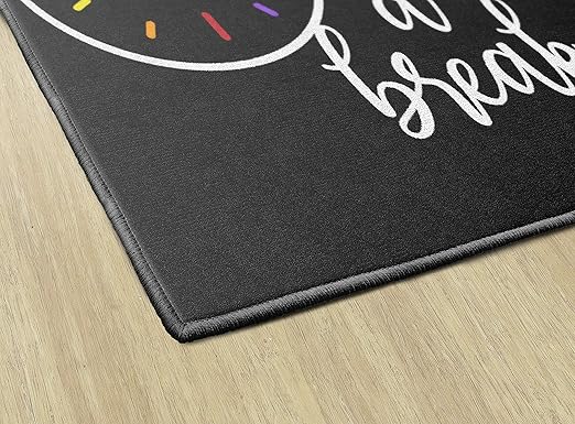 Flagship Carpets Take A Break Childrens Time Clock Classroom Entryway or Home - Image 5