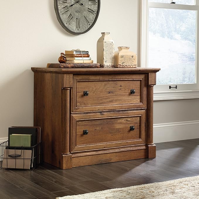 Sauder Palladia 2 Drawer File Cabinet, Lateral Filing Cabinets - Image 2