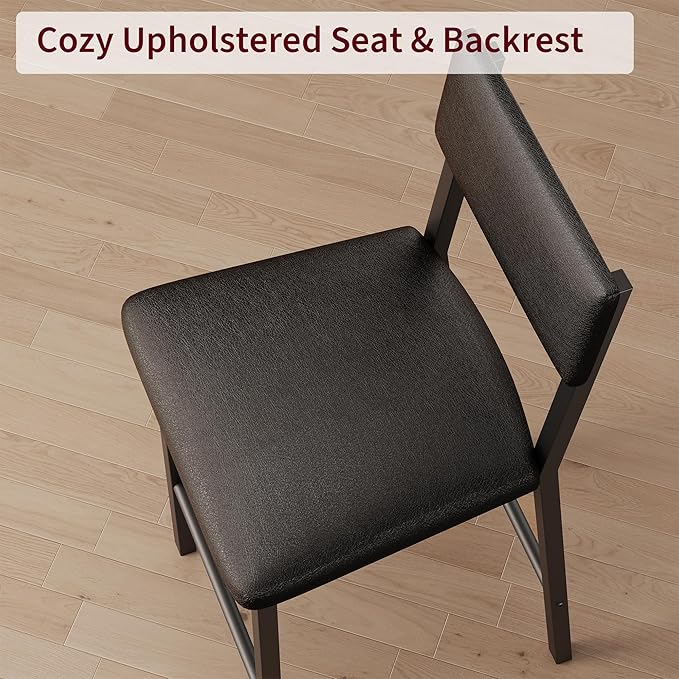 GarveeHome Bar Stools Set of 2, Counter Stools - Image 6