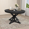 Retro Style Round Dining Table by Unknown