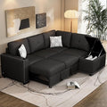 Merax Modern 83.8" Sectional Couch Bed by Merax