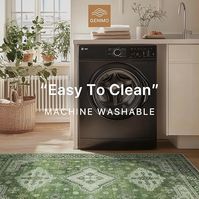 GENIMO Washable Rug 8X10 Area Rugs - Image 7