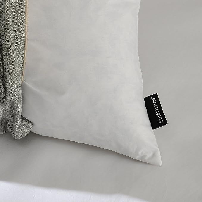 Basic home14x24 Decorative Throw Pillow Inserts-Down Feather Pillow - Image 9