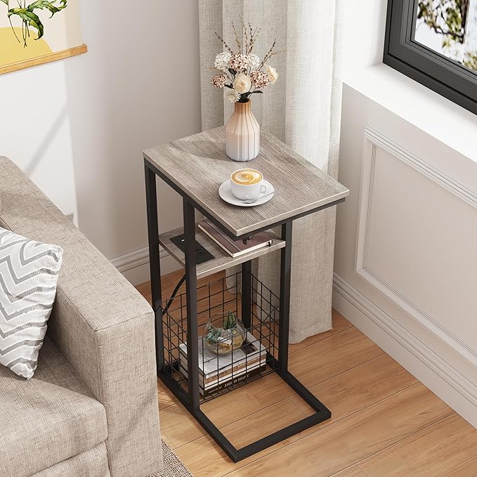 Vagusicc C Shaped End Table - Image 8