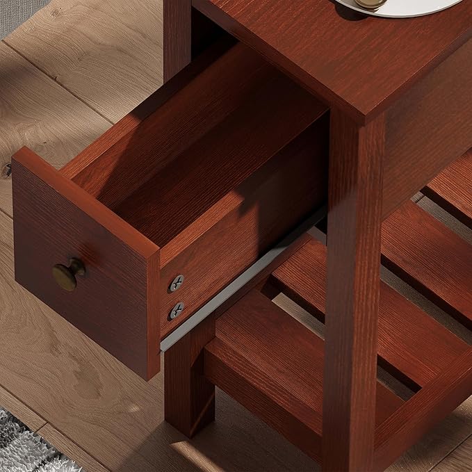 ChooChoo Narrow End Table, Small Side Table - Image 8