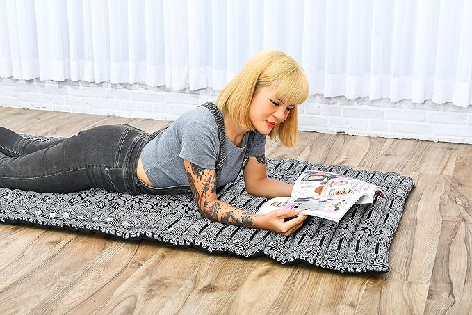 Leewadee - Foldable Floor Mattress - Japanese Roll Up Futon -Trifold Tatami - Image 6