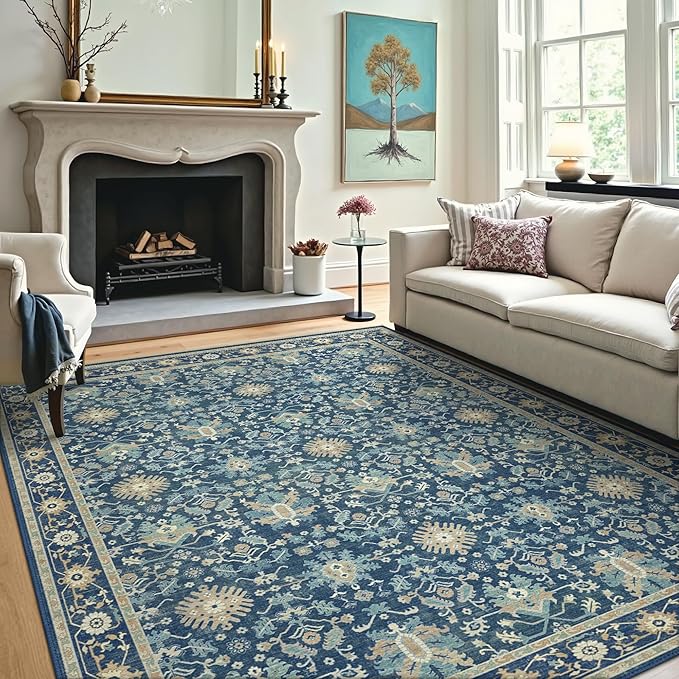 8X10 Area Rugs Machine Washable Runner Rugs - Image 2