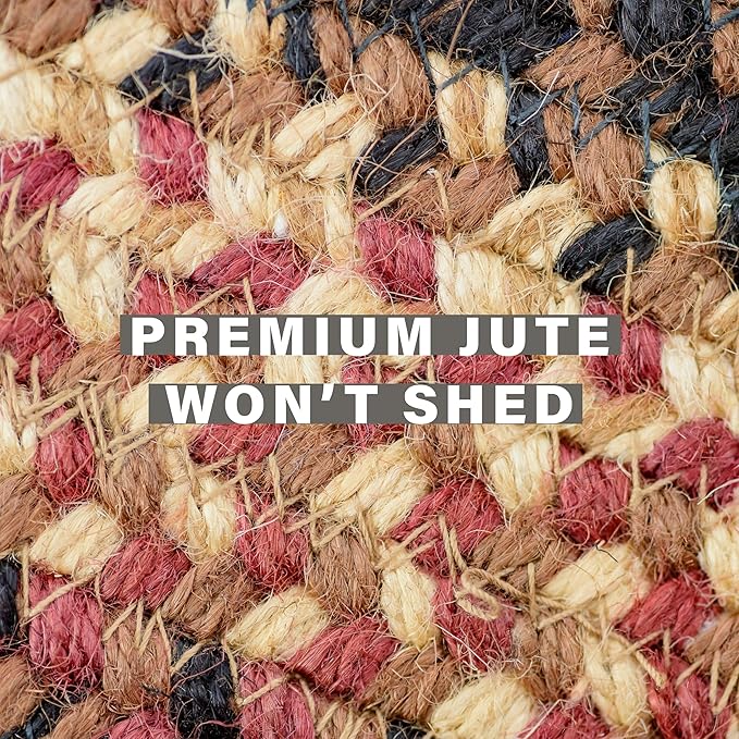 Homespice Prescott Jute Braided Rug Runner 22x72 - Image 4