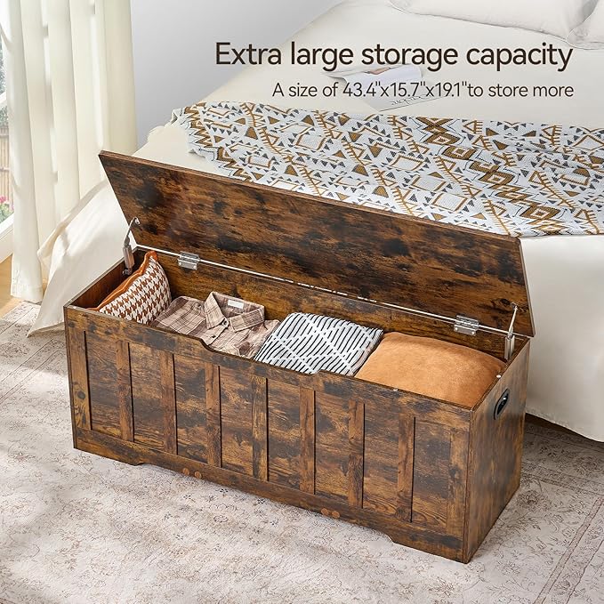 47.2"Storage chest extra large, storage trunk - Image 5