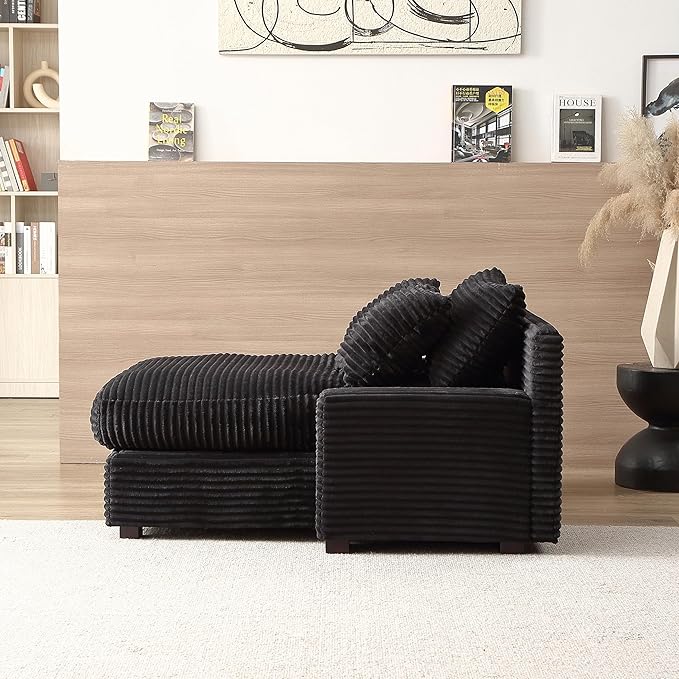 48.8" W Oversized Chaise Daybed Lounge Sleeper Chair Bed - Image 4
