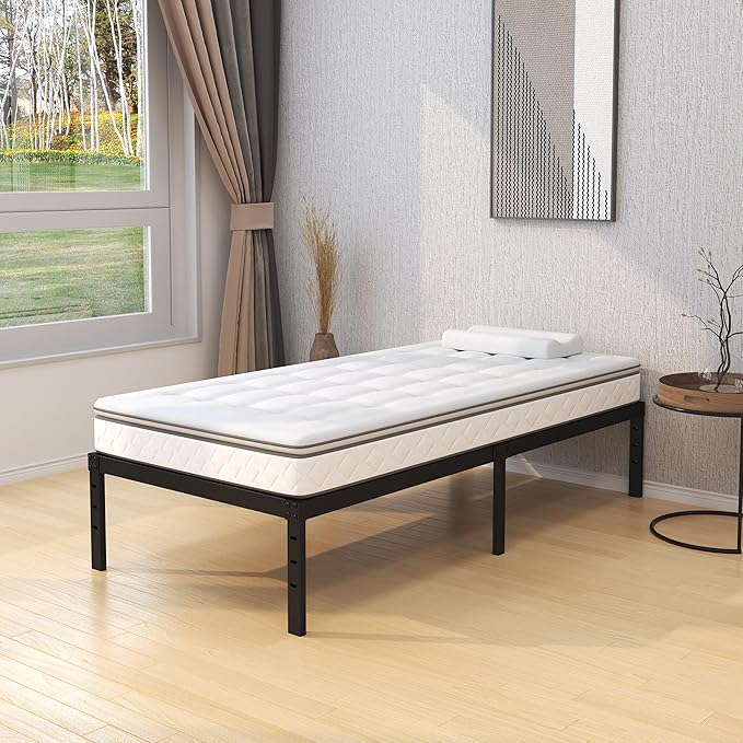 18 Inch Twin XL Bed Frames, Metal Platform Twin XL Bed Frame - Image 5