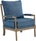OSP Home Furnishings Fletcher Spindle Accent Chair by OSPHomeFurnishings