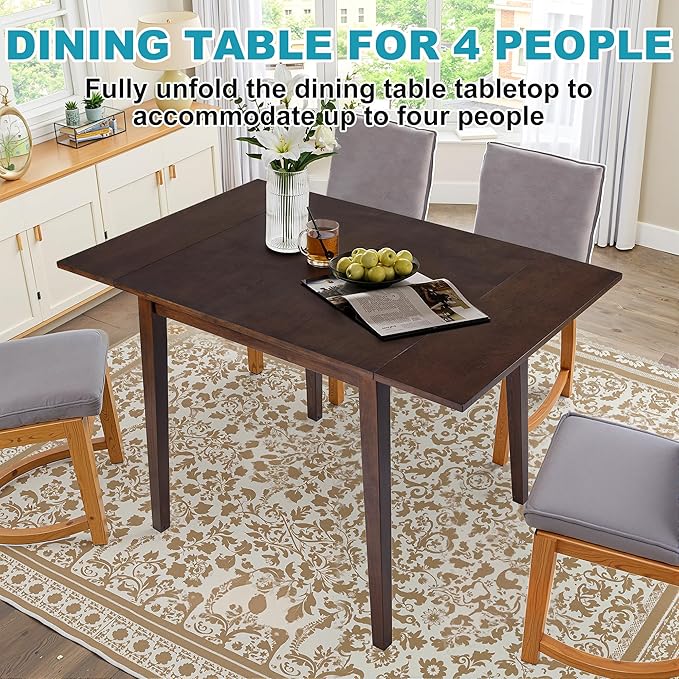 29"- 45" Extendable Dining Table - Image 6