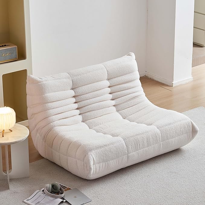 Bean Bag Chair for Adults, Oversized Loveseat Fireside Chair Comfy Lazy Floor - Image 3