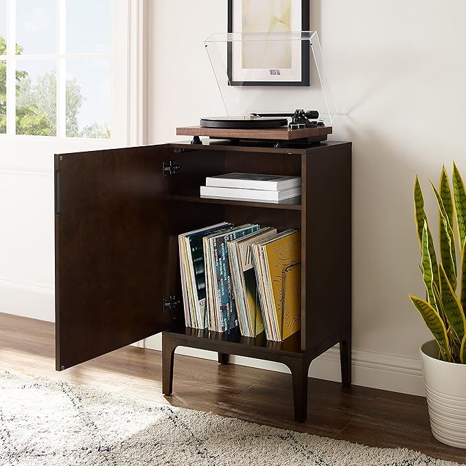Crosley Furniture Asher Record Player Stand - Image 9