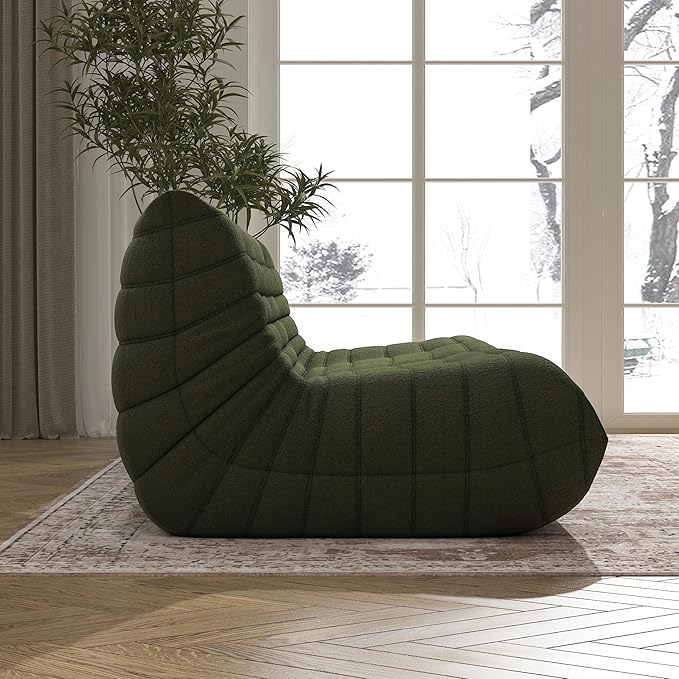Big Bean Bag Chairs for Adults, 3 Seater Large Floor Sofa - Image 7