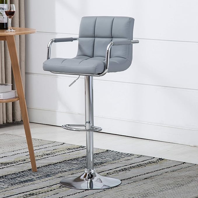 AC Pacific ACBS15 Bar Stool Gray - Image 2